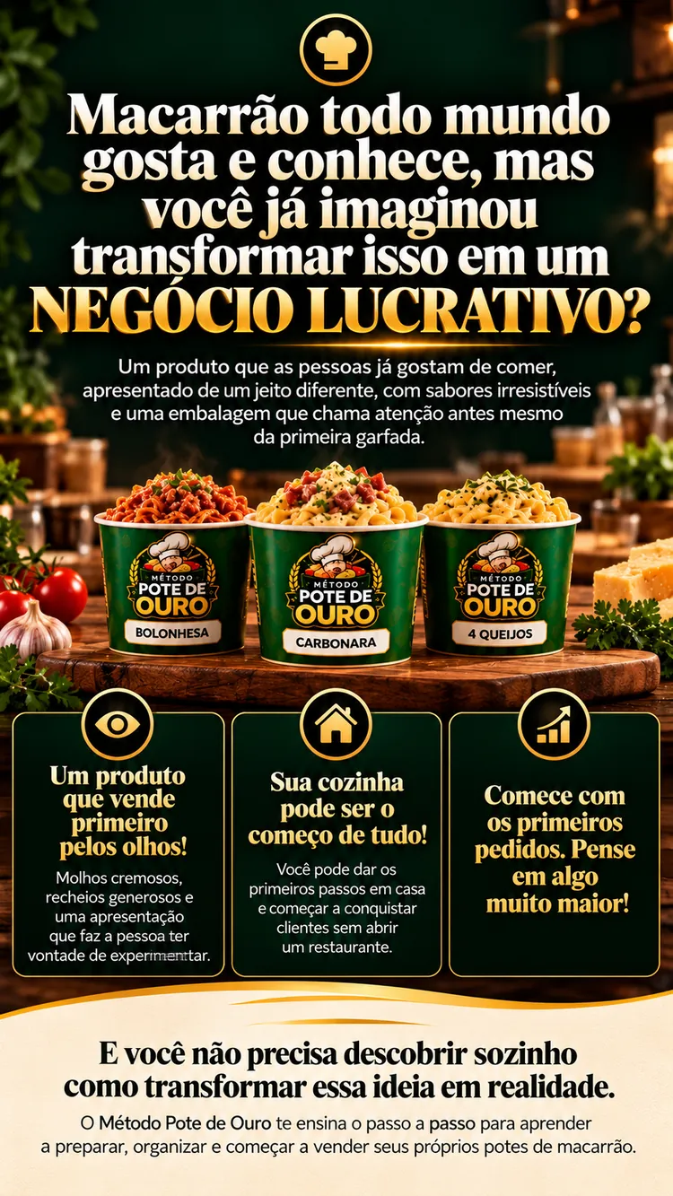 Macarrão no pote: um negócio lucrativo para começar em casa